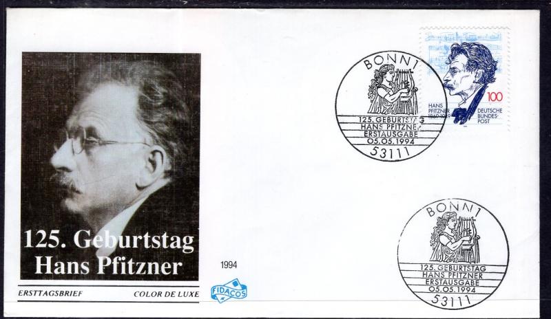 Germany 1832 U/A FDC