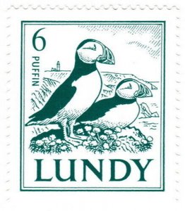 (I.B) Cinderella Collection : Lundy Puffin 6p