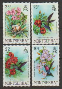 Montserrat SG 571 - 574 set of 4  Mint Very Light Hinge -...