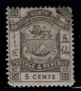 North Borneo Scott 40 perf 14 stamp Used CTO