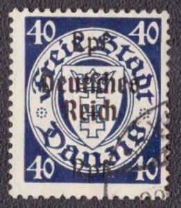 Danzig - 251 1939 Used
