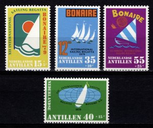 Netherlands Antilles 1979 12th International Sailing Regatta, Set [Mint]