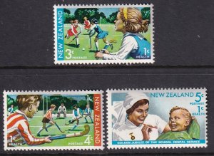 New Zealand B82-B84 MNH VF