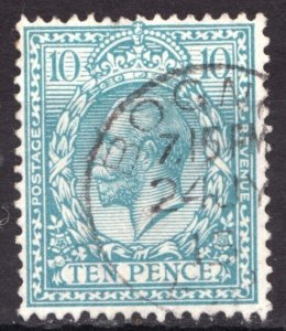 1912-13 Great Britain Sc #171 - Ten Pence KGV - Used postage stamp Cv$13.50