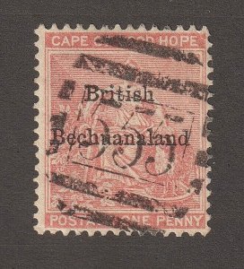 EDSROOM-14861 Bechuanaland 6 Used 1883-87 CV$11