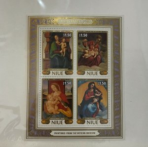 Souvenir Sheet Niue Scott #534 nh