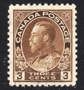 Canada Scott 108 F to VF used. Very light cancel.  FREE...