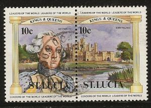 St. Lucia used sc#  634  