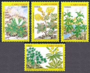 2002 Cabo Verde 803-806 Flowers 7,50 €