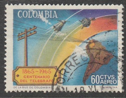 Colombie  1965  Scott No. C470  (O)  Poste aérienne