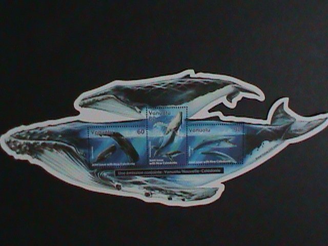 ​VANUATU-2001-SC#787a LOVELY BEAUTIFUL WALES SHAPE CUT  MNH S/S VERY FINE-