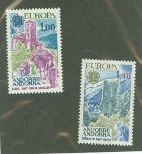 Andorra (French) #254-5 Unused Single (Complete Set)