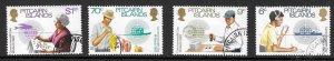 PITCAIRN ISLANDS SG234/7 1983 COMMONWEALTH DAY USED