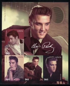 CLEARANCE SALE ELVIS PRESLEY LIBERIA SCOTT #2562 IMPERF  SHEET MINT NH