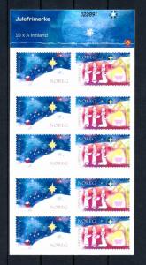 [59907] Norway 2007 Christmas Self Adhesive booklet MNH