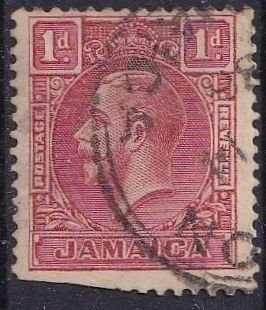 Jamaica 103a (used filler) 1p George V, red (1929)