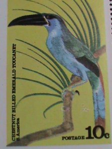 NAGALAND STAMP- WORLD COLORFUL LOVELY BEAUTIFUL BIRDS-MNH SHEET VERY FINE