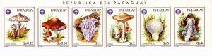 Paraguay 1986 MNH Sc 2166a-f strip of 6