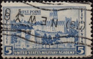 United States 789 - Used - 5c West Point (1937)