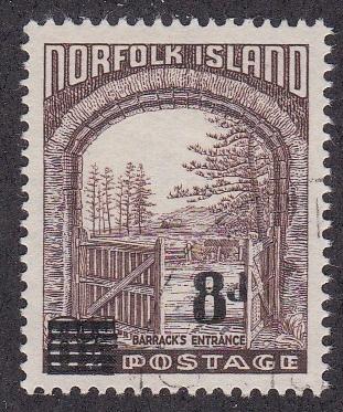 Norfolk Island # 22,  Surcharged Stamp, Used