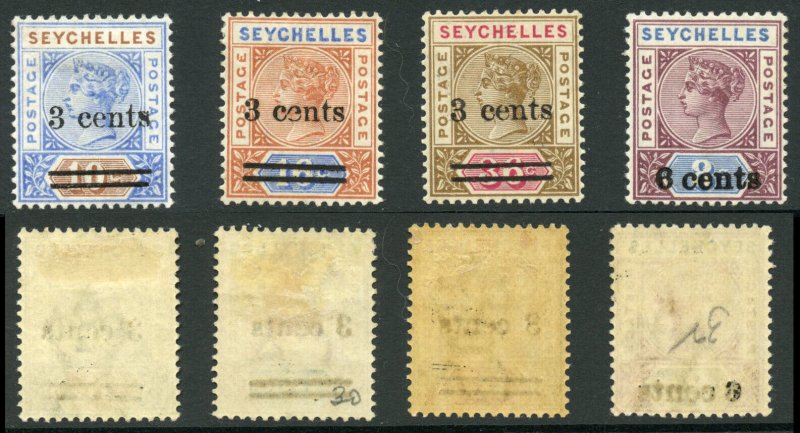 Seychelles SG37/40 Set of 4 M/M Cat 26 pounds