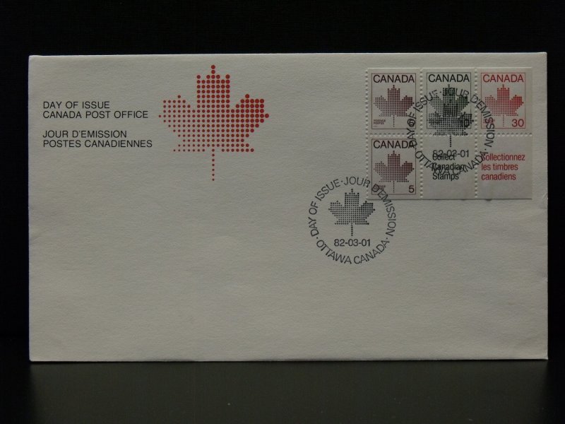 5564   Canada   FDC # 945a    Booklet Pane                     CV$ 1.40