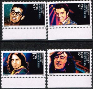 Germany 1988,Sc.#9NB257-260 MNH, For Youth, Music