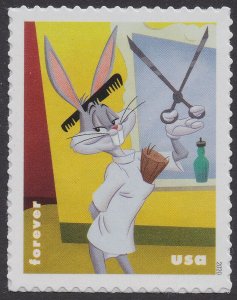 US 5494-5503 5503a Bugs Bunny forever block (10 stamps) MNH 2020 