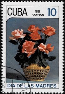 1987 Cuba Scott Catalog Number 2940 Used