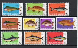 Maldive Islands 436-445 MNH