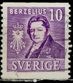 Sweden; 1939: Sc. # 293: Used Single Stamp