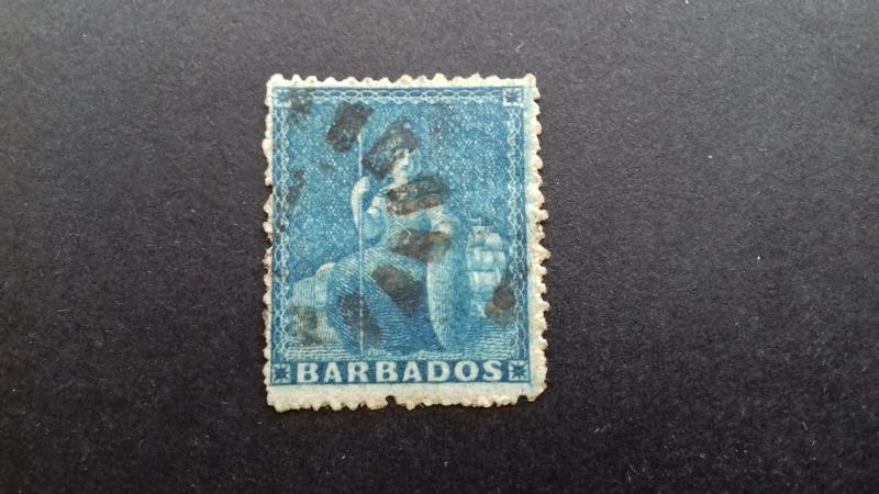 Barbados Queen Victoria Used