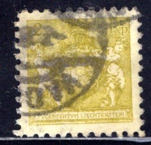 Liechtenstein #54  Used VF   CV $14.00  ....   3510019