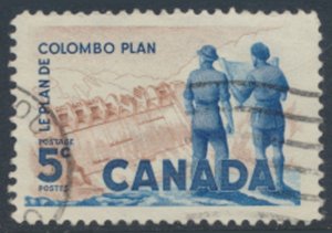  Canada  Sc# 394  Used Colombo Plan 1961  see details  / scans