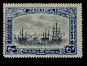 JAMAICA GV SG101a, 6d grey and dull blue, M MINT. Cat £15.