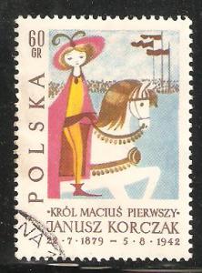 Poland used stamps Janusz Korczak