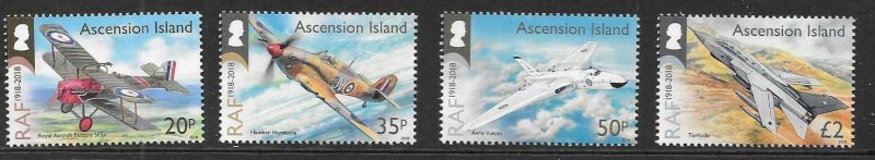ASCENSION 2018 ROYAL AIR FORCE MNH