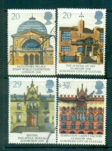 GB 1990 Europa, Stamp World 90, Architecture FU lot53436