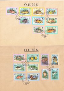 Tuvalu Scott O1-O19 Unaddressed.