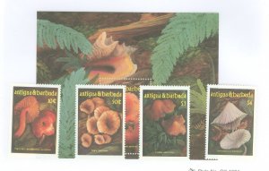 Antigua #958-961/962 Mint (NH) Single (Complete Set) (Flora)