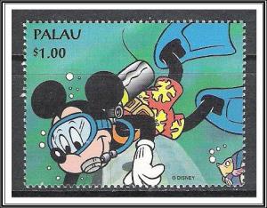 Palau #341 (v) Disney Mickey Diving  MNH
