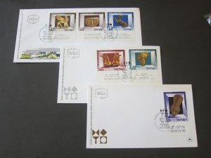 Israel 1966 Sc 323-28 FDC