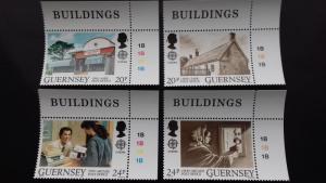 Guernsey 1990 EUROPA Stamps - Post Offices Mint