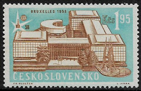 Czechoslovakia #872 MNH Stamp - Brussels World's Fair