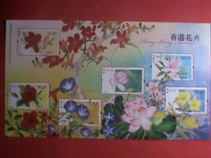 CHINA-HONG KONG STAMP-2008- SC#1315a COLORFUL LOVELY FLOWERS-MNH STAMP  SHEET