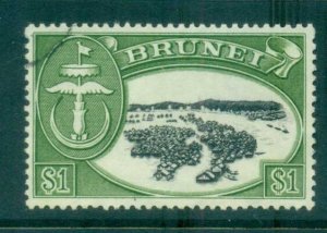 Brunei 1970 River Kampong $1 perf 13 FU lot82320