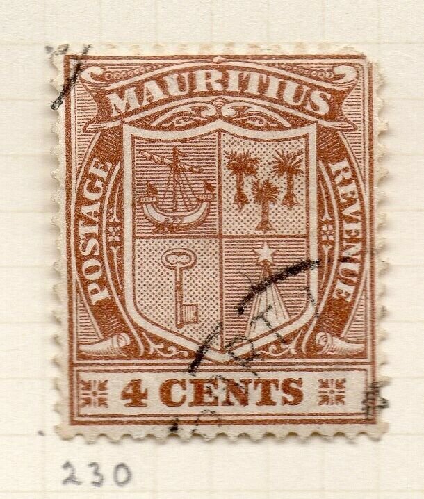 Mauritius 1926 Early Issue Fine Used 4c. NW-90926