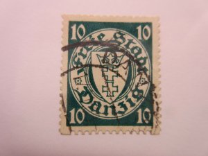 DANZIG  Scott  173e  USED  LotH  Cat $11