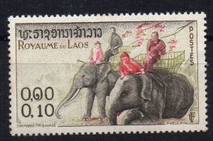 LAOS - 1958 - KINGDOM - ELEPHANT - 0.10K -