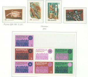 Australia  #504-508  Single (Complete Set)